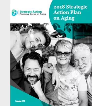 2018 Strategic Action Plan on Aging Cover